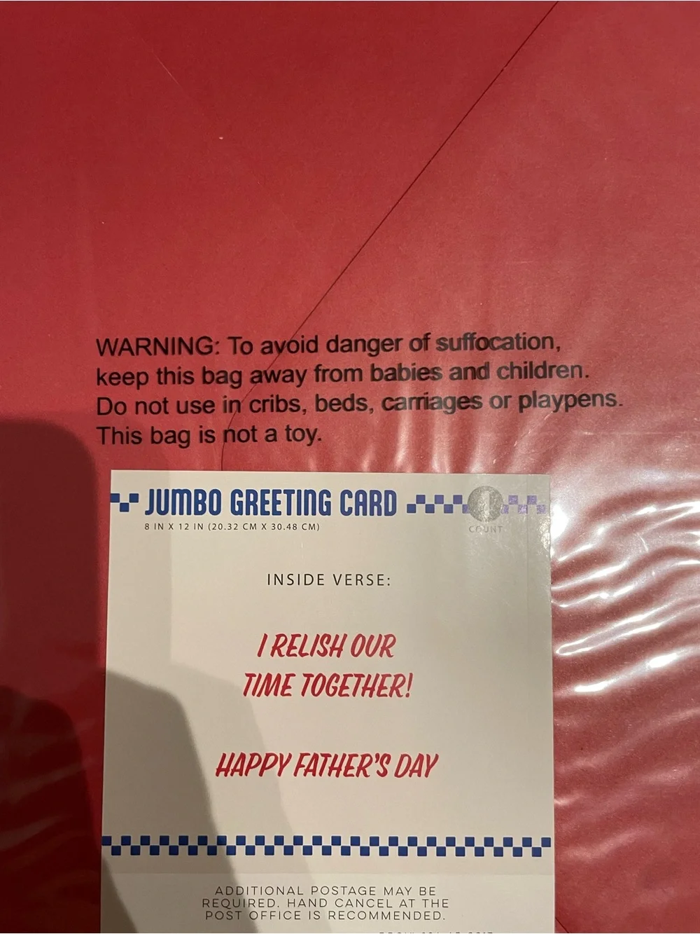 Jumbo Greeting Card 8”x12” with Envelope “Grandpa You're a Big Dill” New